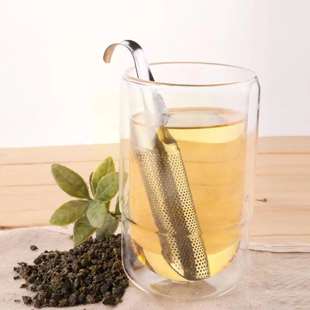 Kitchen Tea Strainer Steel Infuser Pipe Design Feel Holder Tool Infuser Spoon Filter Tea M0j4
Kitchen Tea Strainer Steel Infuser Pipe Design Feel Holder Tool Infuser Spoon Filter Tea M0j4
