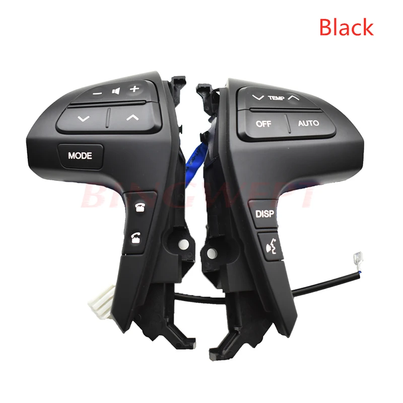 BINGWFPT заводская цена для Toyota Camry (2006-2011) Многофункциональная кнопка рулевого колеса с Bluetooth-кнопками, черный с проводом
BINGWFPT заводская цена для Toyota Camry (2006-2011) Многофункциональная кнопка рулевого колеса с Bluetooth-кнопками, черный с проводом