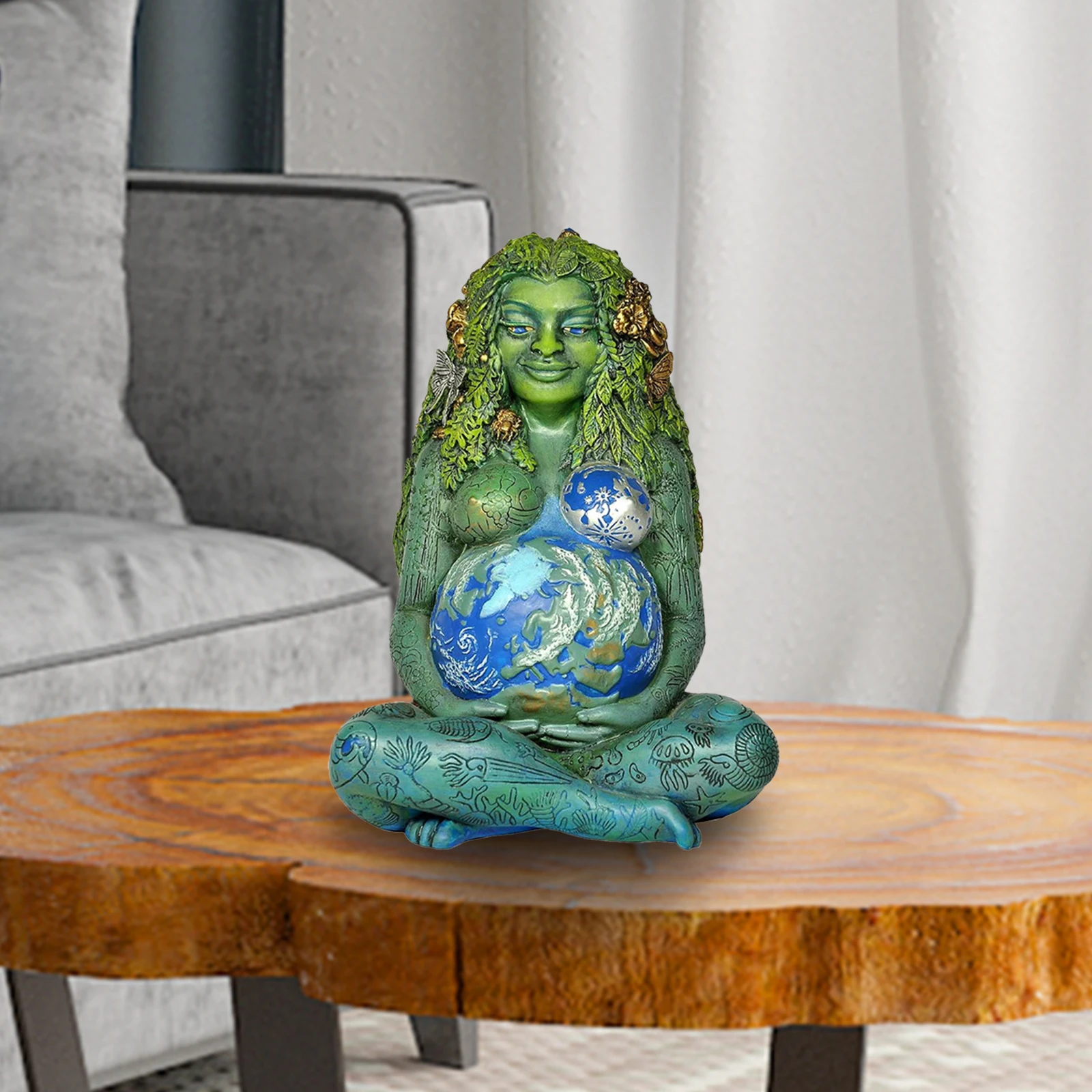 Millennial Statue Mother Earth Goddess Art Statue Resin Craft Home and Outdoor Garden Landscaping Decorative Figurine Ornaments
Millennial Statue Mother Earth Goddess Art Statue Resin Craft Home and Outdoor Garden Landscaping Decorative Figurine Ornaments