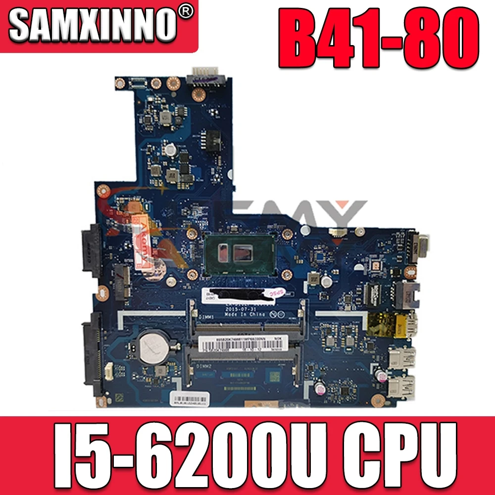 Applicable to B41-80 notebook motherboard I5-6200U UMA number LA-D102P FRU 5B20K57278 5B20K57296
Applicable to B41-80 notebook motherboard I5-6200U UMA number LA-D102P FRU 5B20K57278 5B20K57296