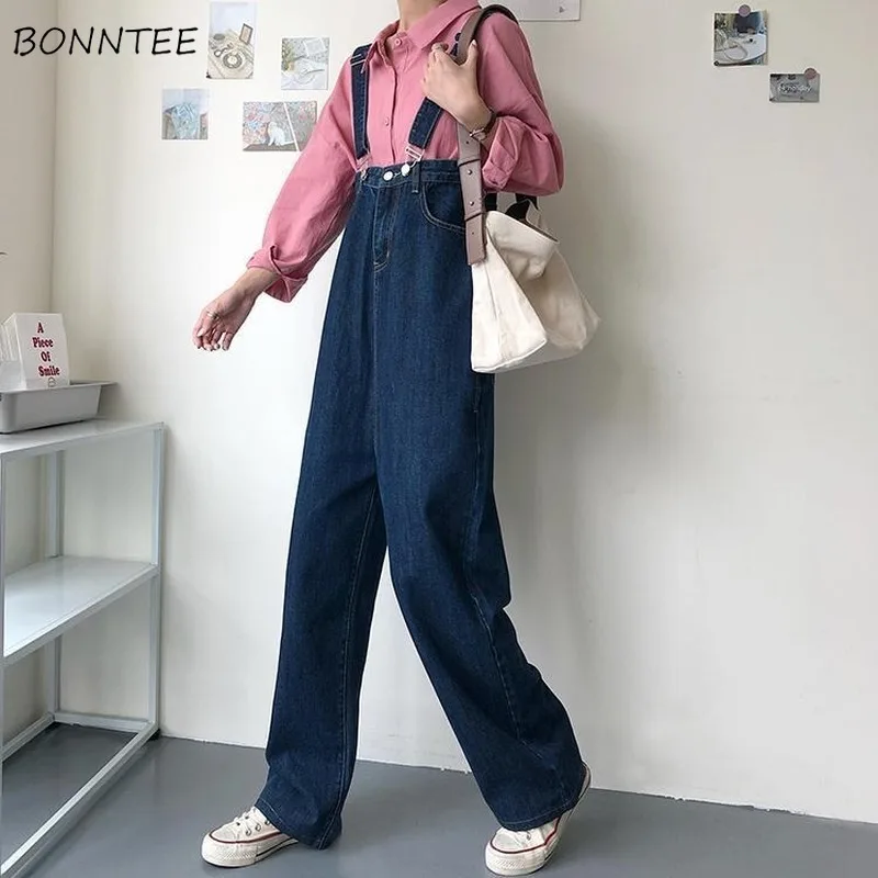 Jumpsuits Women 2020 Elegant Autumn Leisure Loose Full Length Strap Overall Womens Chic Students Teens Streetwear Ulzzang Kpop
Jumpsuits Women 2020 Elegant Autumn Leisure Loose Full Length Strap Overall Womens Chic Students Teens Streetwear Ulzzang Kpop