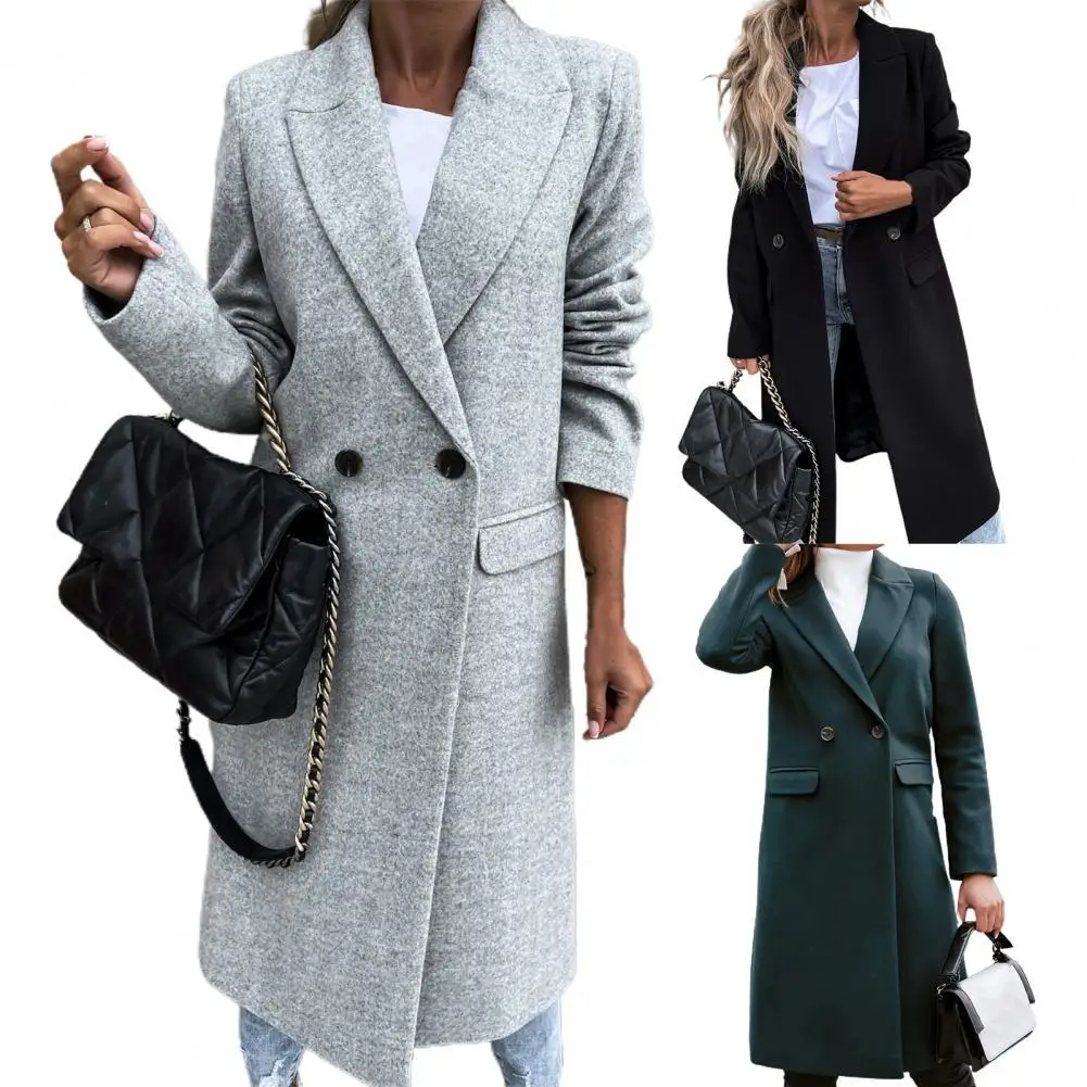 HOT SALES!!!New Arrival Ladies Elegant Long Blazer Suit Collar All Match Long Sleeve Button Placket Winter Overcoat for Office
HOT SALES!!!New Arrival Ladies Elegant Long Blazer Suit Collar All Match Long Sleeve Button Placket Winter Overcoat for Office