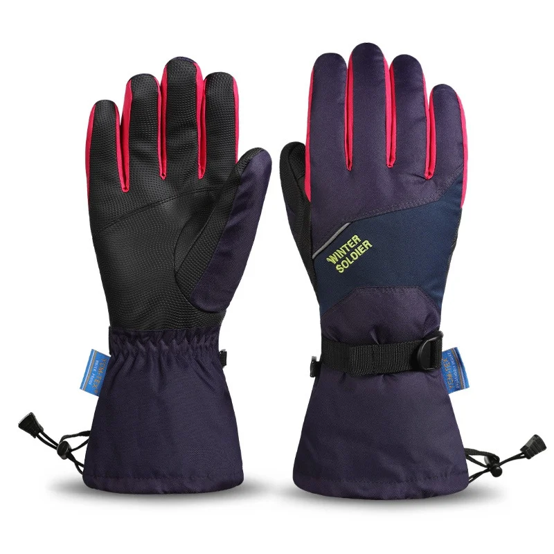 Thermal Skiing Gloves Men Women Winter Plus Velvet Waterproof Warm Snowboard Gloves Non-slip Outdoor Skiing Snow Mittens
Thermal Skiing Gloves Men Women Winter Plus Velvet Waterproof Warm Snowboard Gloves Non-slip Outdoor Skiing Snow Mittens