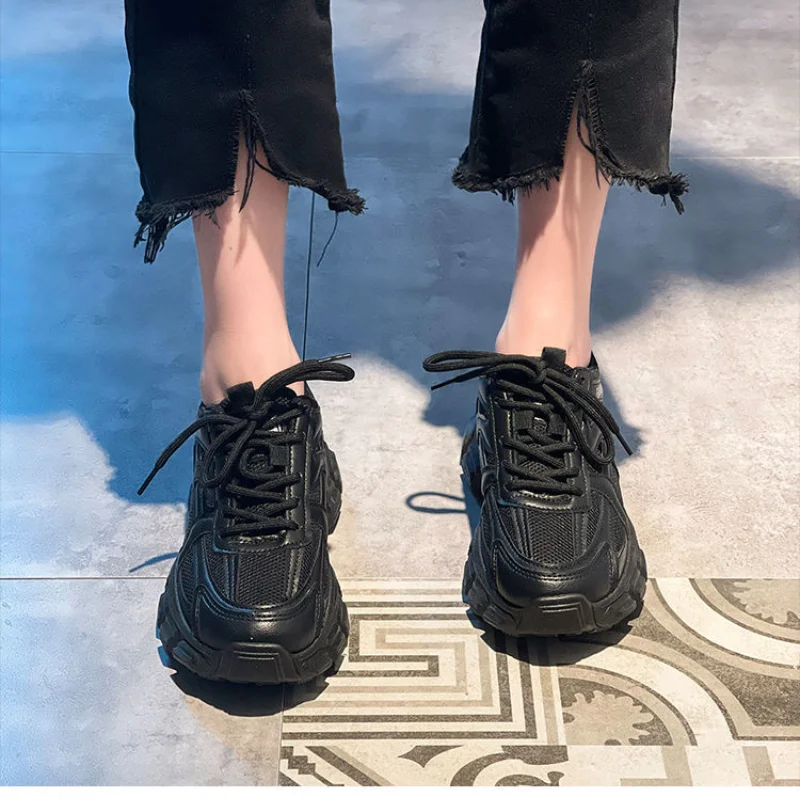 Breathable Lightweight Ladies Classic Platform Shoes Brand Design Chunky Sneakers for Women Shoes Women's Casual Shoes Zapatos
Breathable Lightweight Ladies Classic Platform Shoes Brand Design Chunky Sneakers for Women Shoes Women's Casual Shoes Zapatos