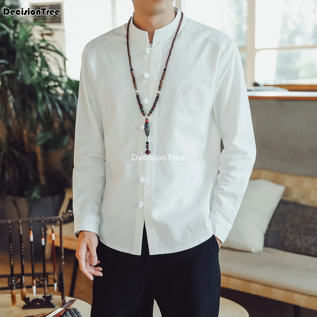 2022 men cotton linen blouse full sleeve t shirt chinese traditional clothes male retro hanfu tang suit streetwear tees blouse
2022 men cotton linen blouse full sleeve t shirt chinese traditional clothes male retro hanfu tang suit streetwear tees blouse
