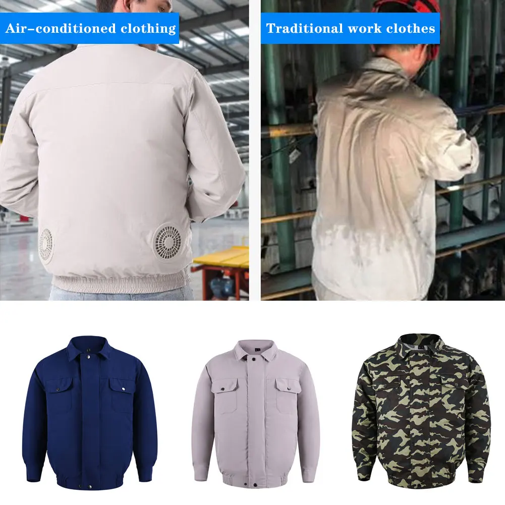 Hot Sale Summer Cooling Air-conditioning Clothes with Fan Clothes USB Charging Fan Clothes Outdoor Fishing Clothes
Hot Sale Summer Cooling Air-conditioning Clothes with Fan Clothes USB Charging Fan Clothes Outdoor Fishing Clothes