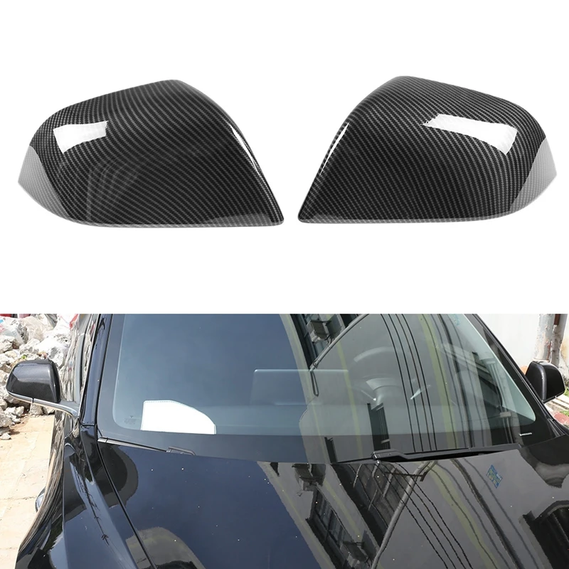 1 Pair Rearview Mirror Cover Carbon Fiber Side Rear View Mirror Cover Caps for Tesla Model Y 2020-2121
1 Pair Rearview Mirror Cover Carbon Fiber Side Rear View Mirror Cover Caps for Tesla Model Y 2020-2121