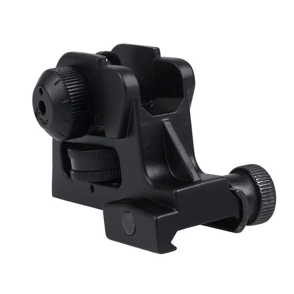 

M4 M16 CQBR Tactical Detachable Compact Backup Sights A2 CQB Iron Rear Sight MK18 AR15 Airsoft Hunting Rifle Gun Accessories