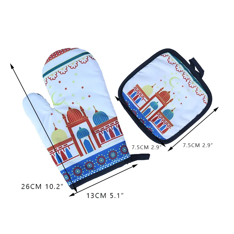2021 Ramadan Decoration Baking Anti-Hot Gloves Pad Oven Eid Mubarak Muslim Party Ramadan Kareem Decoration For Home Kitchen Deco
2021 Ramadan Decoration Baking Anti-Hot Gloves Pad Oven Eid Mubarak Muslim Party Ramadan Kareem Decoration For Home Kitchen Deco