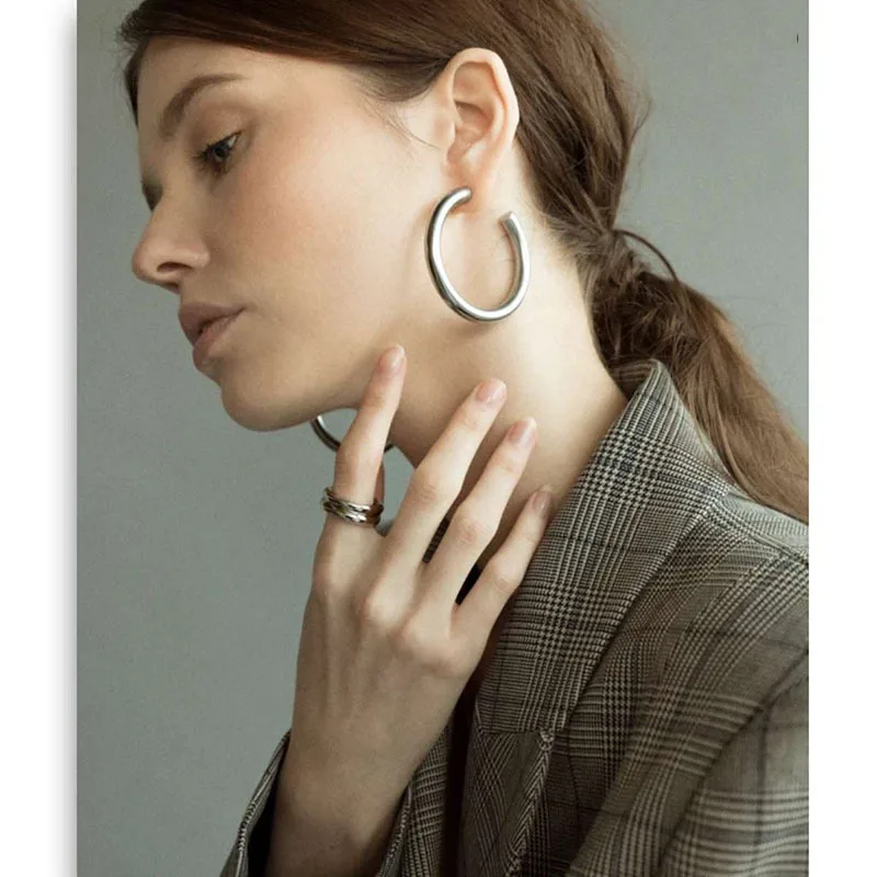 3 Sizes Double Layers Gold Rings Wide Stainless Steel Rings for Women Simple Plain Stackable Rings Fashion Jewelry 
3 Sizes Double Layers Gold Rings Wide Stainless Steel Rings for Women Simple Plain Stackable Rings Fashion Jewelry