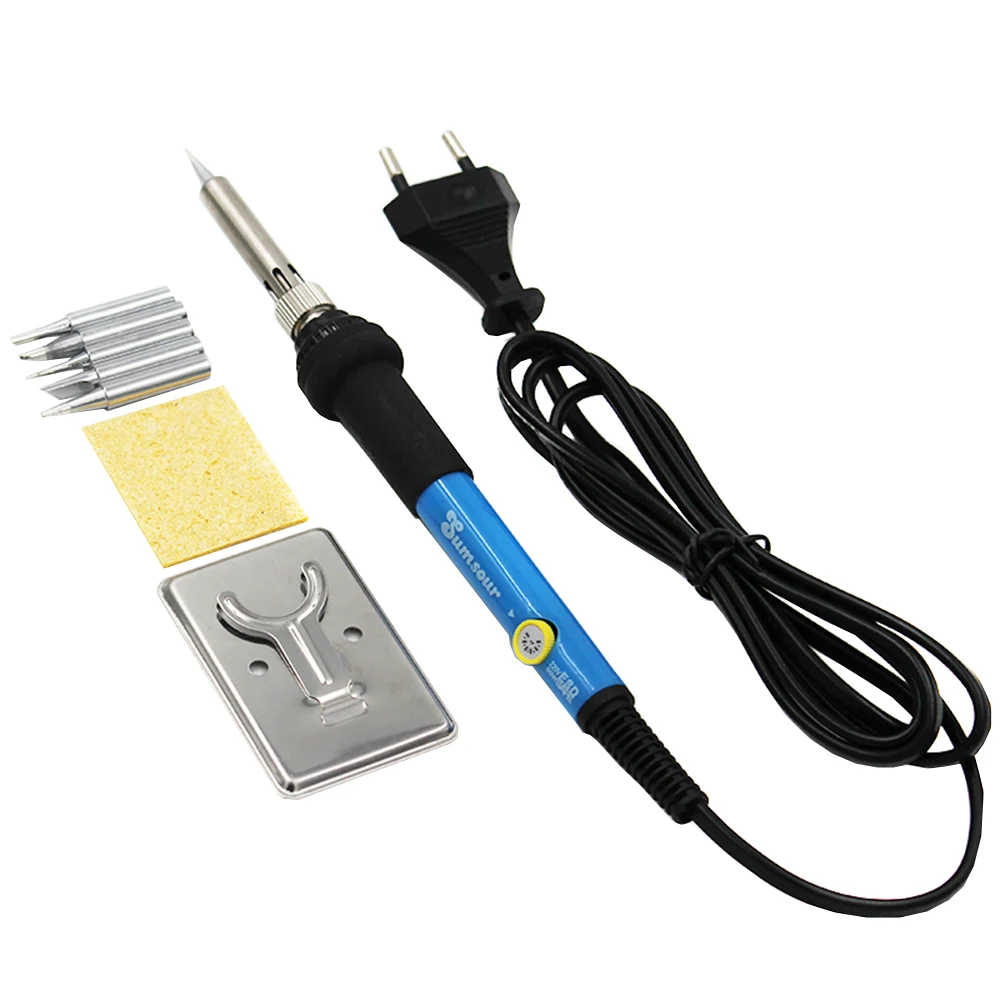 New Adjustable Temperature Electric Soldering Iron 220V 110V 60W 80W Welding Solder Rework Station Heat Pencil Tips Repair Tool
New Adjustable Temperature Electric Soldering Iron 220V 110V 60W 80W Welding Solder Rework Station Heat Pencil Tips Repair Tool