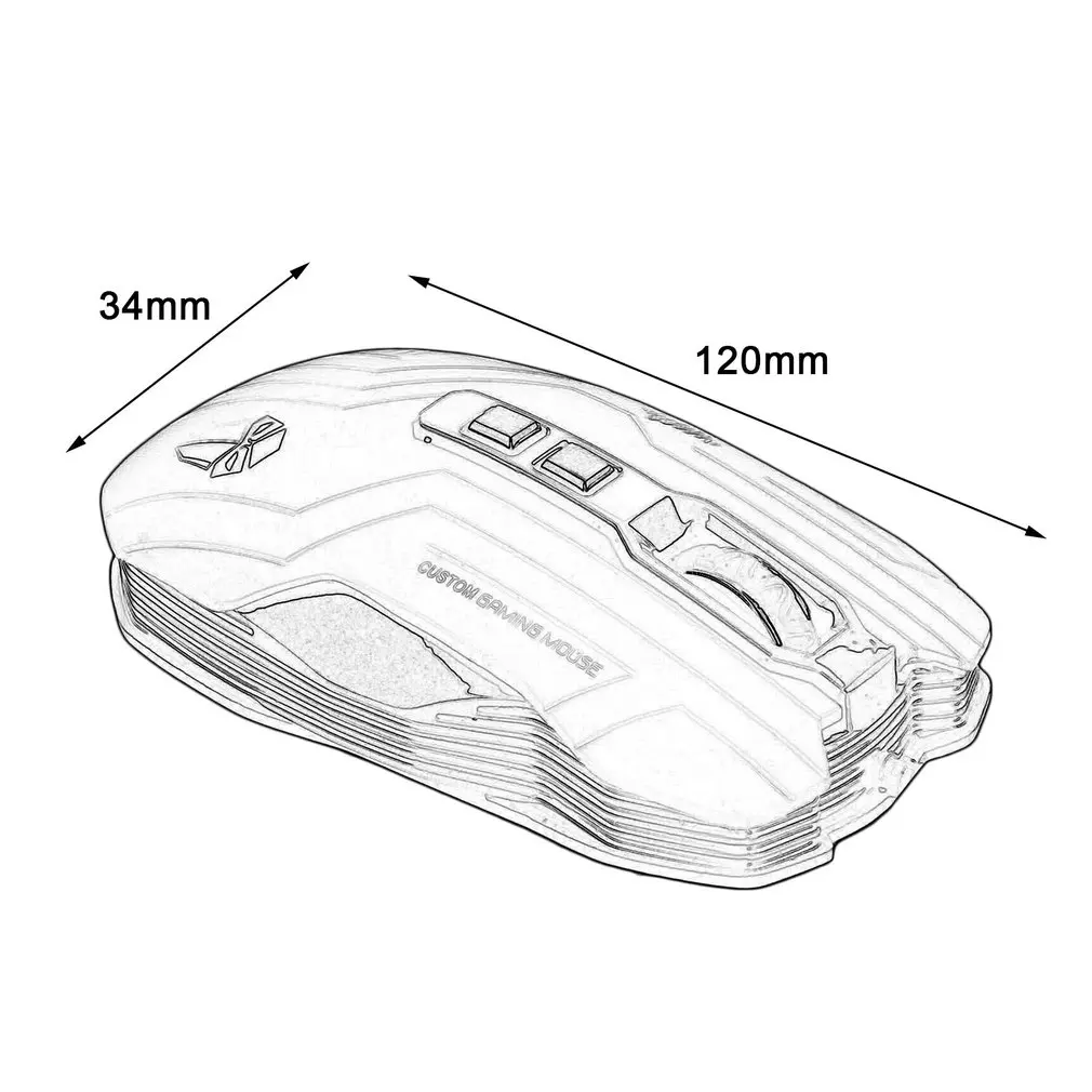 G5 3D Full Speed Photoelectric braided Wired Optical Gaming Mouse With 3200 DPI 9 Keys Buttons for Video Game
G5 3D Full Speed Photoelectric braided Wired Optical Gaming Mouse With 3200 DPI 9 Keys Buttons for Video Game