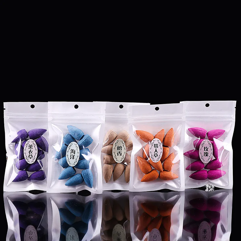 10/50/70Pcs Backflow Incense Cones Lavender Jasmine Smell Living Room Scents for Home Sandwood Lemon Gift Magnolia Cone Incense
10/50/70Pcs Backflow Incense Cones Lavender Jasmine Smell Living Room Scents for Home Sandwood Lemon Gift Magnolia Cone Incense