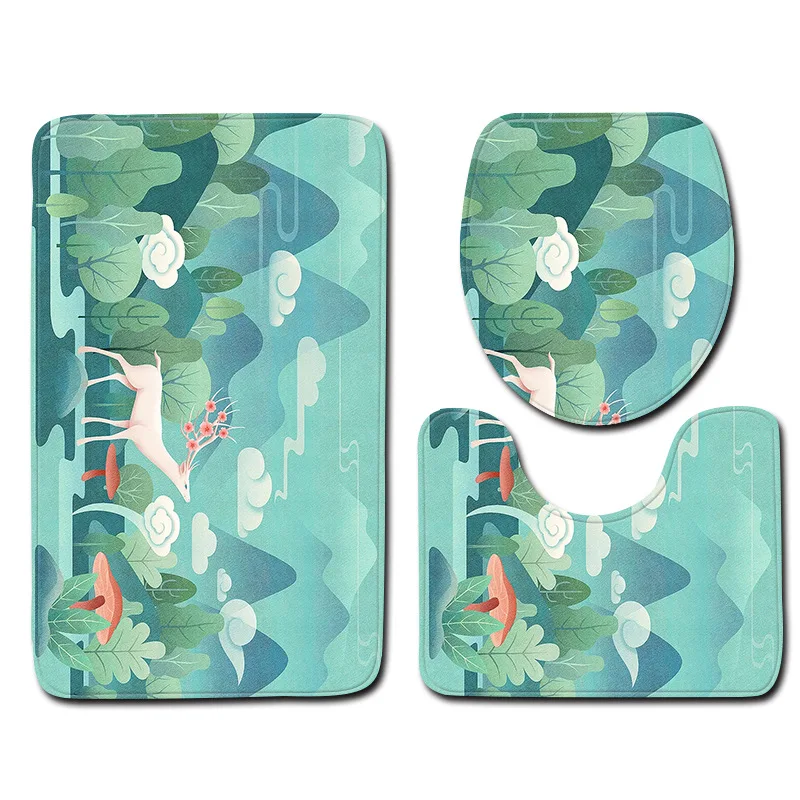 Zeegle Toilet Mat Set Non Slip Bathroom Doormat Toilet Pedestal Rug Flannel Soft Toilet Seat Cover Mat Absorbent 3pcs Toilet Set
Zeegle Toilet Mat Set Non Slip Bathroom Doormat Toilet Pedestal Rug Flannel Soft Toilet Seat Cover Mat Absorbent 3pcs Toilet Set