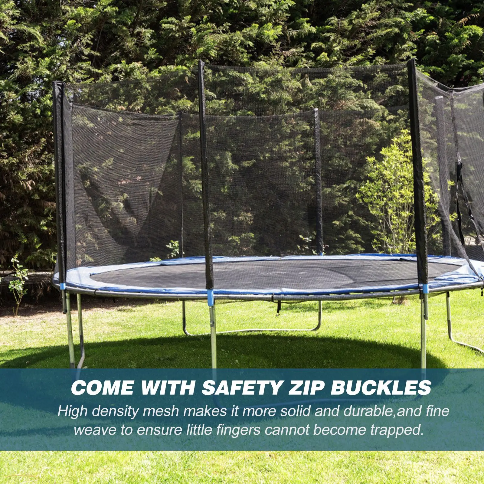 Outdoor Trampoline Protective Net High Quality Jumping Pad Safety Net Safety Net Outdoor Children Injury Prevention Guard
Outdoor Trampoline Protective Net High Quality Jumping Pad Safety Net Safety Net Outdoor Children Injury Prevention Guard