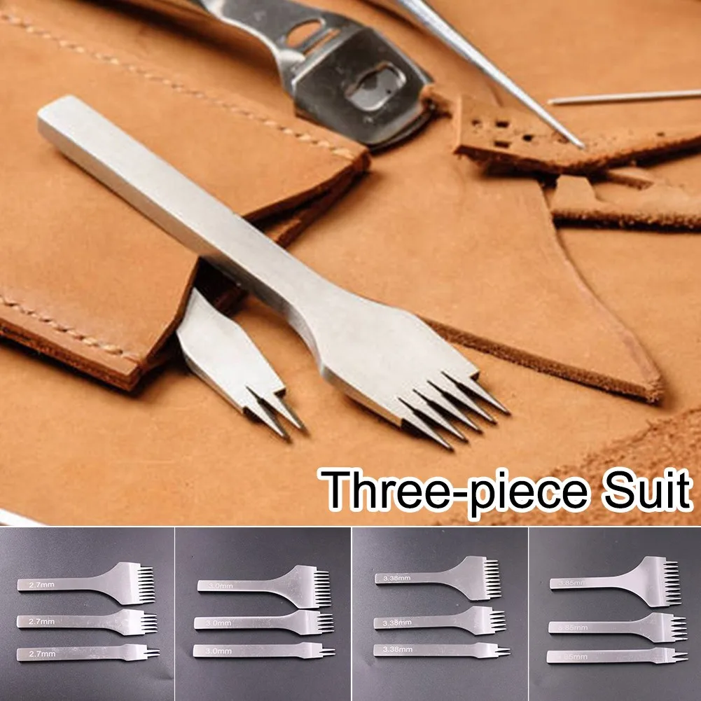 Polished Tooth Prongs Leather Stitching Punch Tool For Leather Hole Punches Tool Lacing Stitching Sewing DIY Leather Craft Tools
Polished Tooth Prongs Leather Stitching Punch Tool For Leather Hole Punches Tool Lacing Stitching Sewing DIY Leather Craft Tools