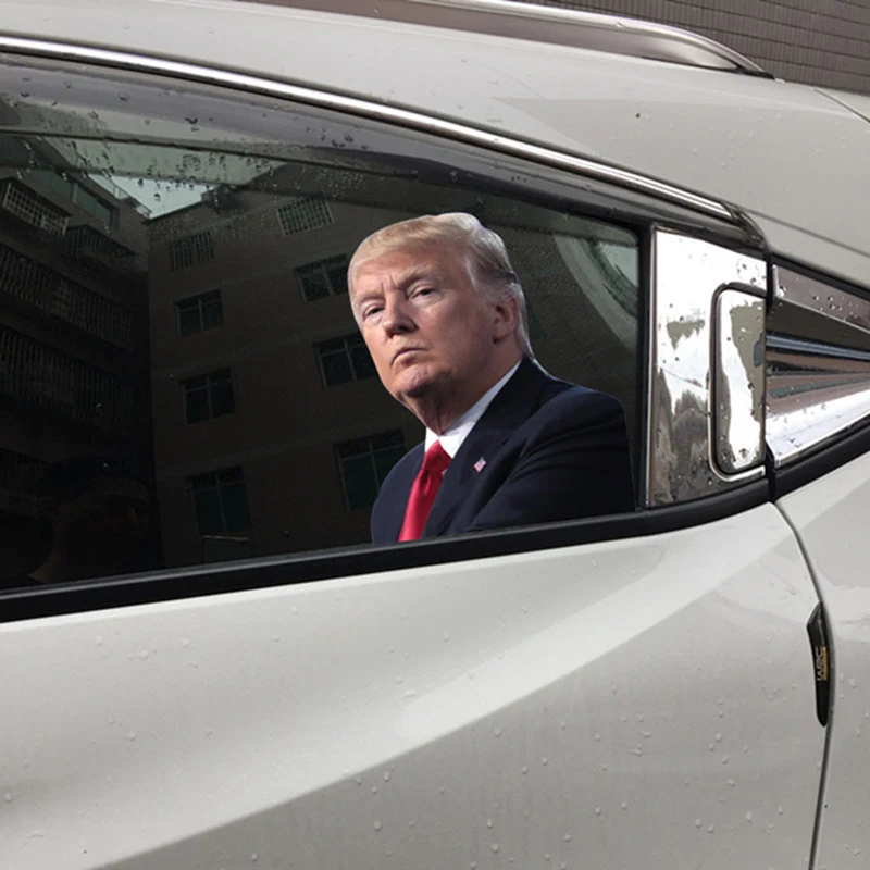 For Car Exterior Window Sticker Trump Sticker Passenger Side window Creative Decals Auto Decoration Accessories
For Car Exterior Window Sticker Trump Sticker Passenger Side window Creative Decals Auto Decoration Accessories