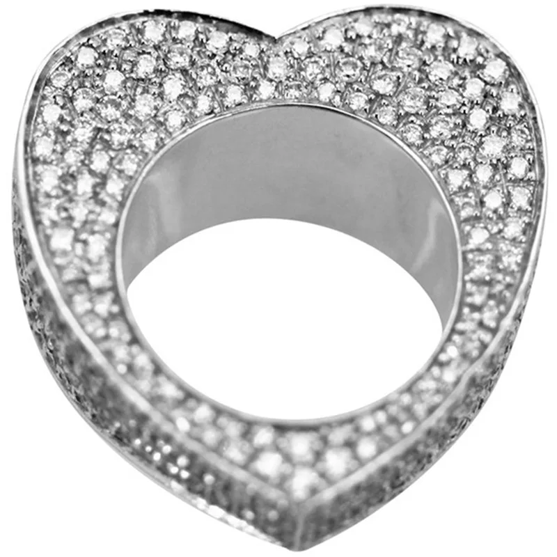 MFY Heart-shaped Couple Ring Ring Woman Ring Cubic Zirconia Classic Fashion Personality Jewelry For Friends
MFY Heart-shaped Couple Ring Ring Woman Ring Cubic Zirconia Classic Fashion Personality Jewelry For Friends