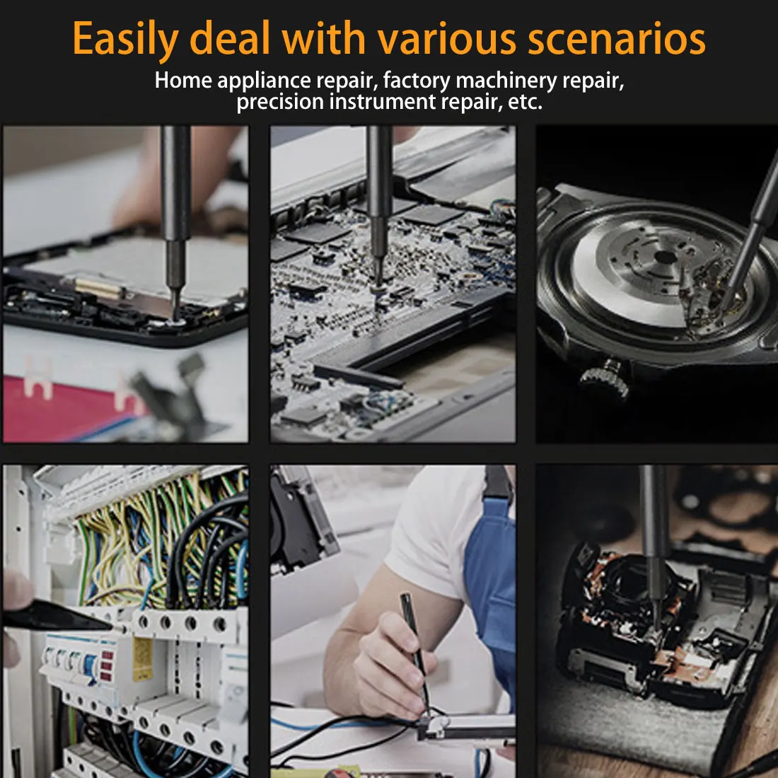 Screwdriver Set 62 in 1 Magnetic Screwdriver Bit Set Precision Phillips Torx Screwdriver Bit Repair Phone PC Tools
Screwdriver Set 62 in 1 Magnetic Screwdriver Bit Set Precision Phillips Torx Screwdriver Bit Repair Phone PC Tools