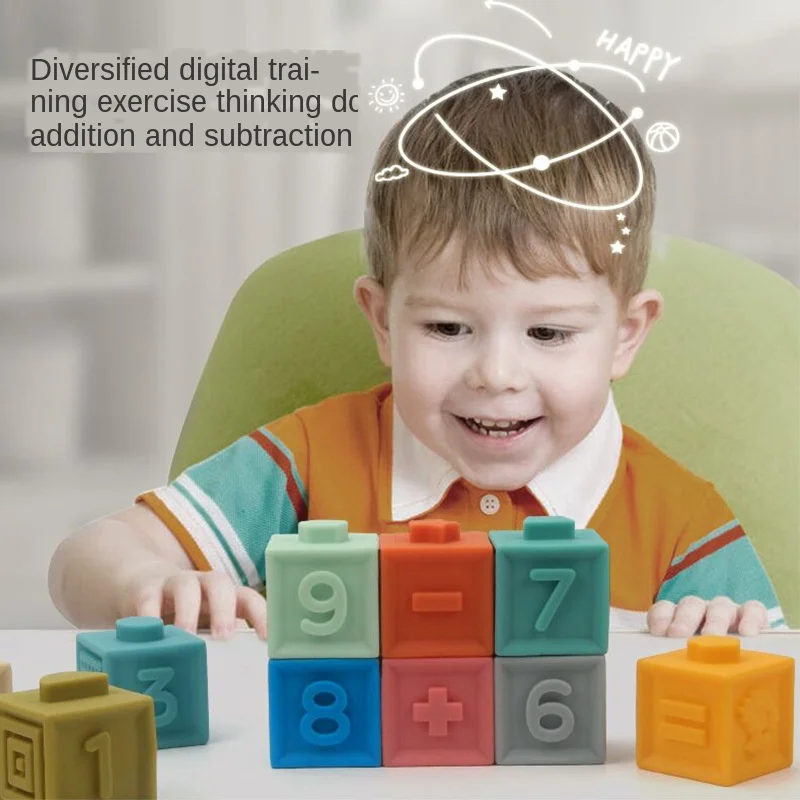 Infant Toys Soft Building Blocks Puzzle Baby Building Blocks Boys and Girls Early Education Can Bite
Infant Toys Soft Building Blocks Puzzle Baby Building Blocks Boys and Girls Early Education Can Bite