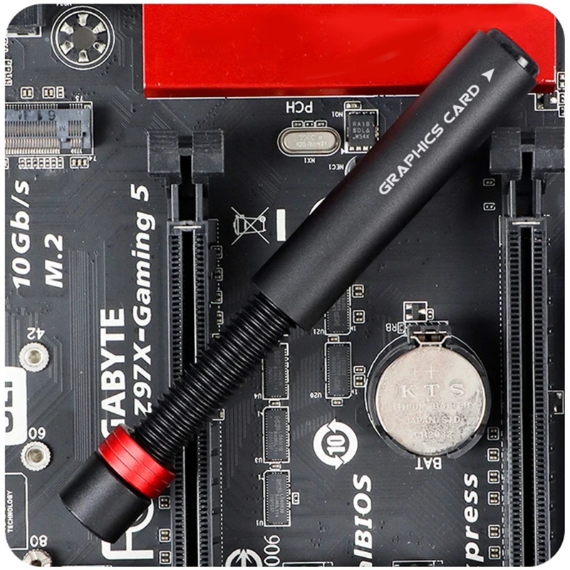 AXYB Portable Graphics Card CPU Brace Support Video Card Holder Bracket Aluminum Card Supporting Rod Black
AXYB Portable Graphics Card CPU Brace Support Video Card Holder Bracket Aluminum Card Supporting Rod Black