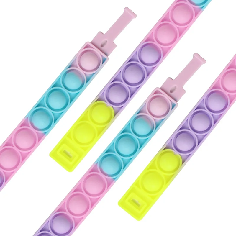 Поп-пузырьки простая игрушка антистресс снятие стресса Цветной силиконовый