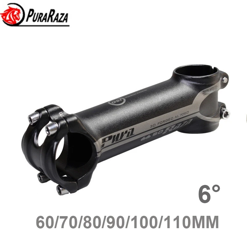Aluminum Bike Handlebar Stem For MTB 6 Degree Road Mountain Bicycle Bar Stem 28.6*31.8mm 60/70/80/90/100/110mm Bike Parts
Aluminum Bike Handlebar Stem For MTB 6 Degree Road Mountain Bicycle Bar Stem 28.6*31.8mm 60/70/80/90/100/110mm Bike Parts