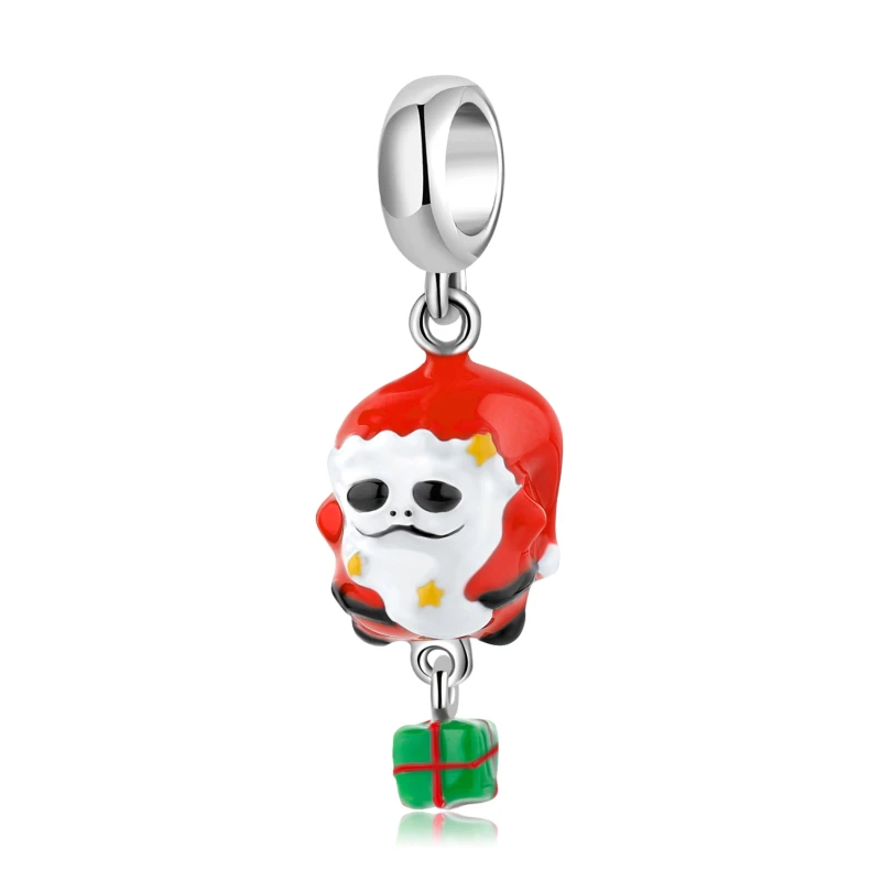 Original Design DIY Pendant 925 Sterling Silver Skull Santa Claus Gift Enamel Charms for Bracelet Bangles Jewelry Making 2021
Original Design DIY Pendant 925 Sterling Silver Skull Santa Claus Gift Enamel Charms for Bracelet Bangles Jewelry Making 2021