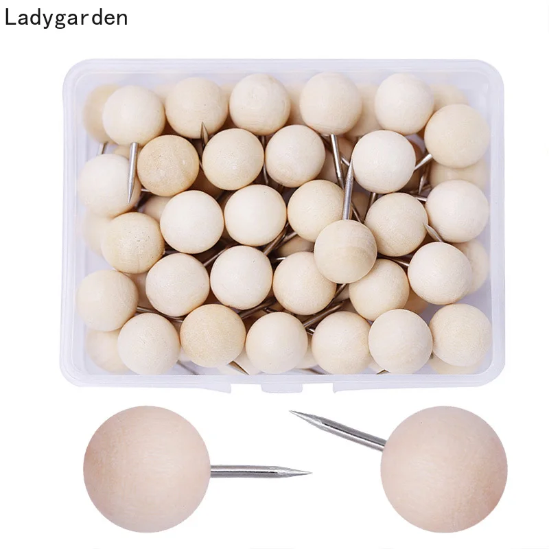 120PCS Wooden Thumbtack Drawing Push Pins for Photo Wall Soft Board Wood Cork Board Map Pin Wood Head Positioning Needle Pins
120PCS Wooden Thumbtack Drawing Push Pins for Photo Wall Soft Board Wood Cork Board Map Pin Wood Head Positioning Needle Pins