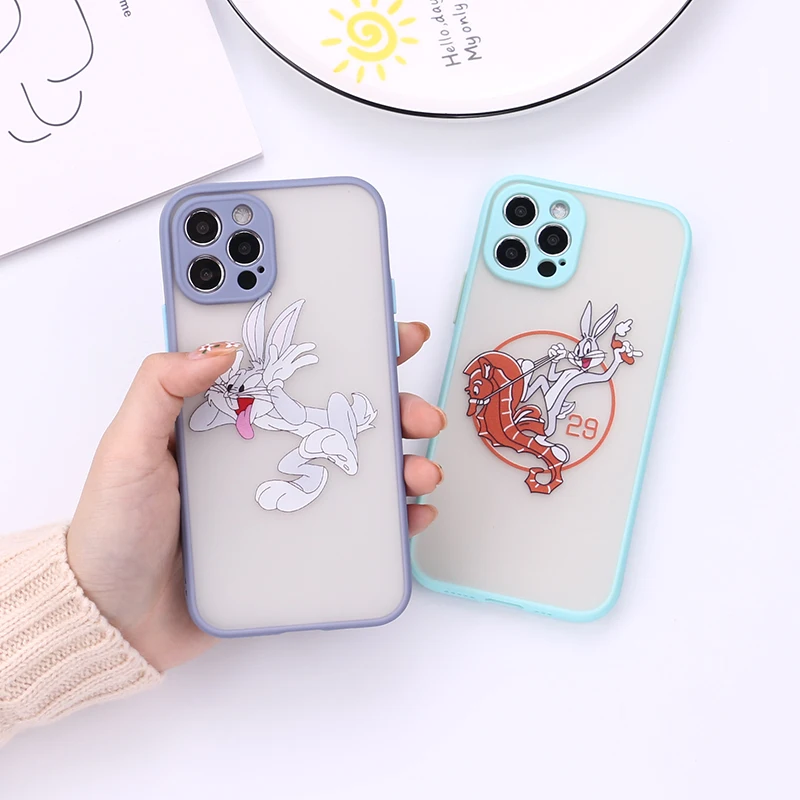 Cute Cartoon Bugs Rabbi Camera Lens Protection For iPhone 11 Pro 12 13Mini X XR XS Max 7 8 Phone Cover
Cute Cartoon Bugs Rabbi Camera Lens Protection For iPhone 11 Pro 12 13Mini X XR XS Max 7 8 Phone Cover