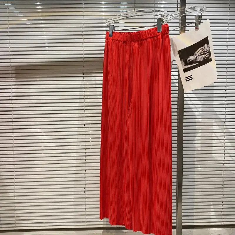 2021 Summer Women's Fashion Pleated Air Draping Vest Long Sleeve Pullover Top Loose Wide Leg Pants Temperament 3-Piece Suit
2021 Summer Women's Fashion Pleated Air Draping Vest Long Sleeve Pullover Top Loose Wide Leg Pants Temperament 3-Piece Suit