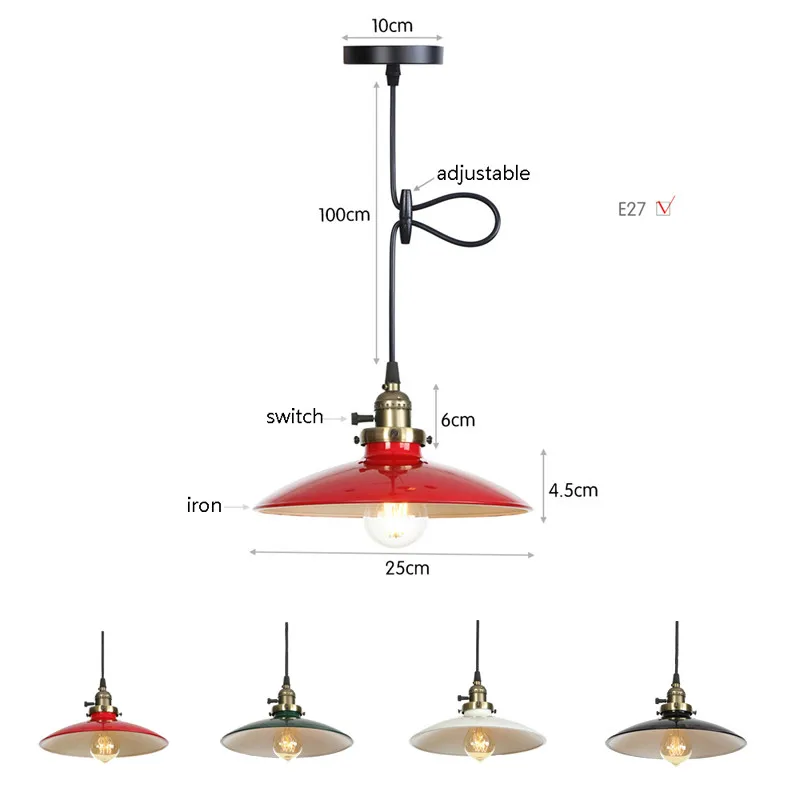 Nordic Pendant Lights Simple Pendant Lamp Modern Light Fixture For Cafe Restaurant Bedroom Kitchen Hanglamp Suspension Luminaire
Nordic Pendant Lights Simple Pendant Lamp Modern Light Fixture For Cafe Restaurant Bedroom Kitchen Hanglamp Suspension Luminaire