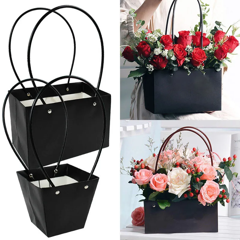 Portable Flower Box Waterproof Paper Handy Gift Bag Kraft Handbag Wedding Rose Party Gift Box Packaging For Candy Cake Birthday
Portable Flower Box Waterproof Paper Handy Gift Bag Kraft Handbag Wedding Rose Party Gift Box Packaging For Candy Cake Birthday