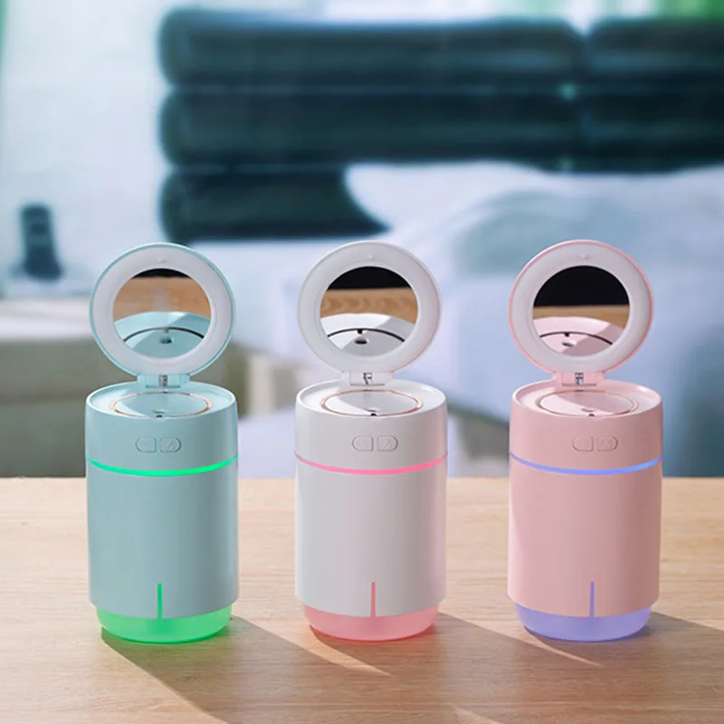 2 in 1 Humidifier Makeup Mirror Portable Humidifier Home Car Office Humidifiers with Colors Night Light ,400Ml
2 in 1 Humidifier Makeup Mirror Portable Humidifier Home Car Office Humidifiers with Colors Night Light ,400Ml