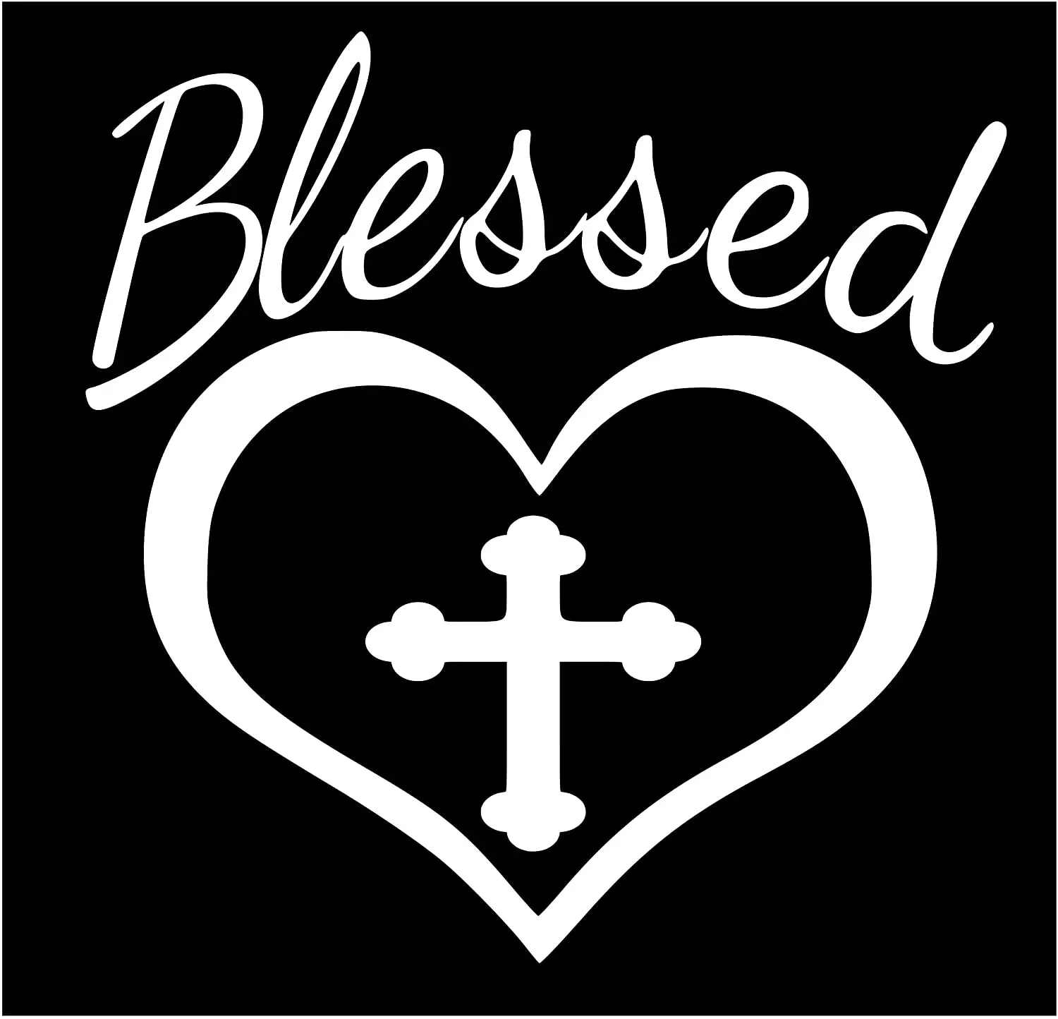 Виниловая наклейка JE Bless для автомобилей, грузовиков, фургонов, стен, ноутбука, белая 15*15 см
Виниловая наклейка JE Bless для автомобилей, грузовиков, фургонов, стен, ноутбука, белая 15*15 см