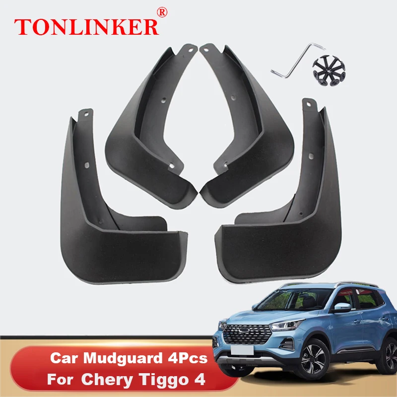 TONLINKER Mudguard For Chery Tiggo 4 2017-2019 2020-2021 Mud Flaps Mudguards Splash Guards Fender Car Mudflaps Accessories 4Pcs
TONLINKER Mudguard For Chery Tiggo 4 2017-2019 2020-2021 Mud Flaps Mudguards Splash Guards Fender Car Mudflaps Accessories 4Pcs