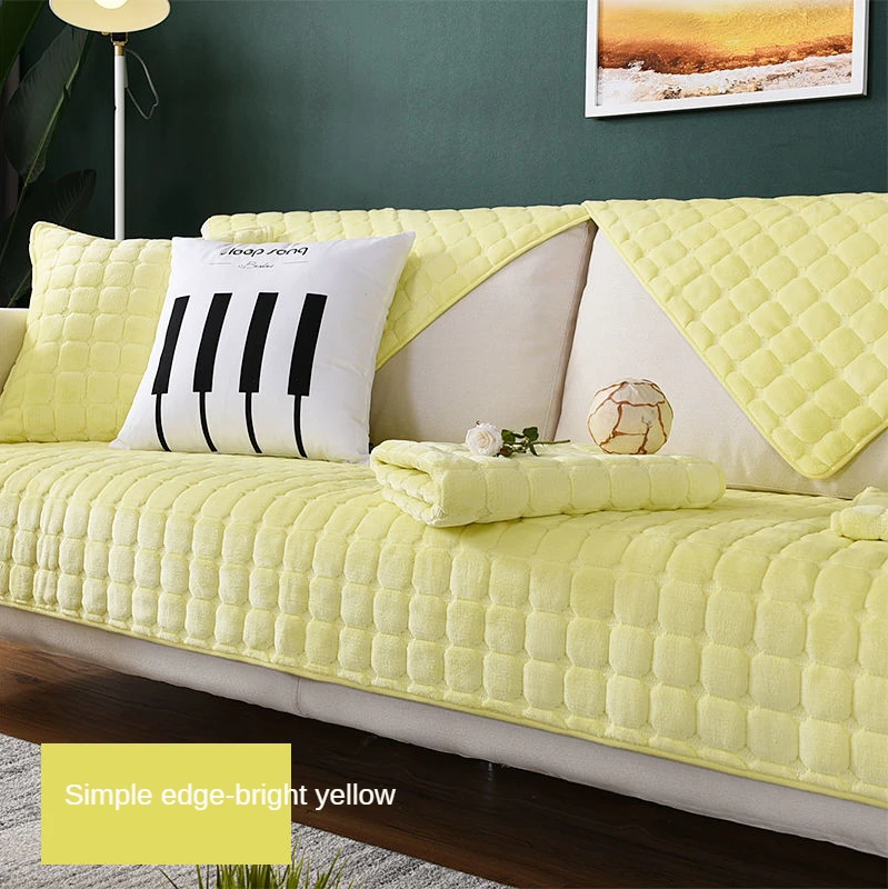 Sofa cushion winter plush pink flannel simple modern cushion winter old-fashioned non-slip sofa cover
Sofa cushion winter plush pink flannel simple modern cushion winter old-fashioned non-slip sofa cover
