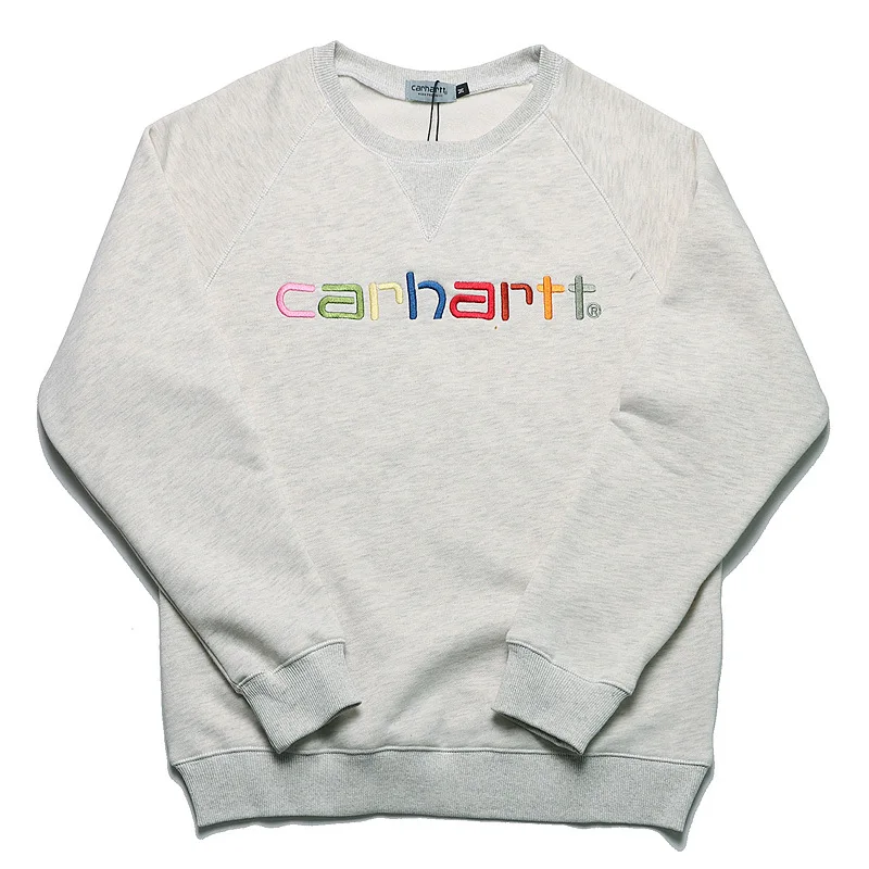 Men's Streetwear Letters Color Embroidery Brand Thin Harajuku Cotton O-Neck Pullover Casual Hip-Hop Ladies Sweatshirt
Men's Streetwear Letters Color Embroidery Brand Thin Harajuku Cotton O-Neck Pullover Casual Hip-Hop Ladies Sweatshirt