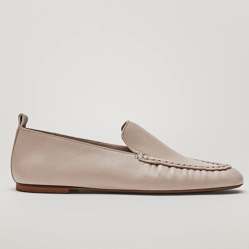 Withered 2021 SS England Style Office Lady Pleating Real Leather Slip-On Loafers Women Shoes Woman Women Shoes Women Flat Shoes
Withered 2021 SS England Style Office Lady Pleating Real Leather Slip-On Loafers Women Shoes Woman Women Shoes Women Flat Shoes