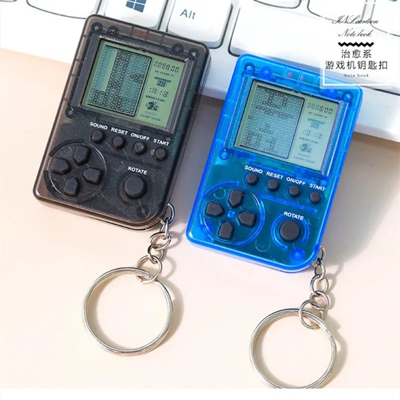 Console Retro Mini Game Machine Children's Handheld Nostalgic Game Console with Keychain Tetris Video Game Kids Children Gifts
Console Retro Mini Game Machine Children's Handheld Nostalgic Game Console with Keychain Tetris Video Game Kids Children Gifts