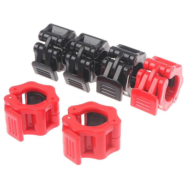 

1 Pair 25/28/30mm Spinlock Collars Barbell Collar Lock Dumbell Clips Clamp Weight Lifting Bar Gym Dumbbell Fitness Body Building