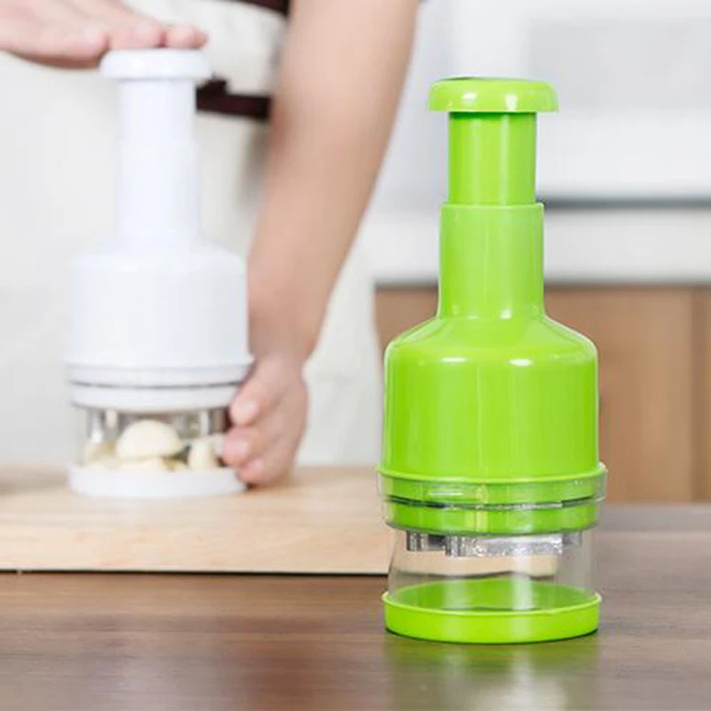 Press Type Vegetable Food Chopper Pressing Cutter Manual Onion Garlic Crusher Slicer Peeler Kitchen Pounding Garlic Accessories 
Press Type Vegetable Food Chopper Pressing Cutter Manual Onion Garlic Crusher Slicer Peeler Kitchen Pounding Garlic Accessories