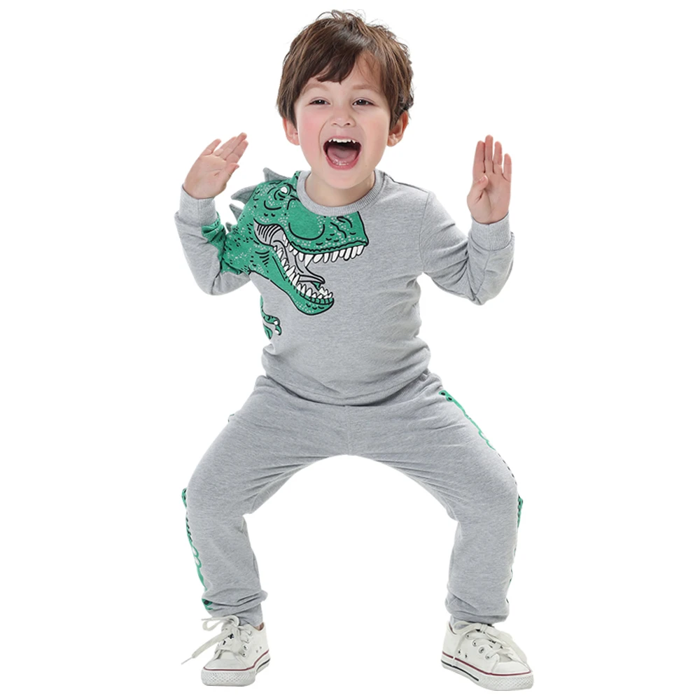 Children'S Cartoon Sweater Children'S Sweater Suit Set Boyssweater Autumn Sport Kids Dinosaur Set Pure Color Outdoor Hoodies
Children'S Cartoon Sweater Children'S Sweater Suit Set Boyssweater Autumn Sport Kids Dinosaur Set Pure Color Outdoor Hoodies