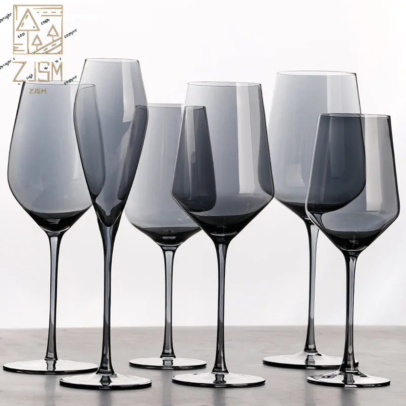 Wine Glasses Set Electroplating Soot Nordic Style Crystal Champagne Goblets Rainbow Cup Ion Plated Red Wine Glass Decanter Gift
Wine Glasses Set Electroplating Soot Nordic Style Crystal Champagne Goblets Rainbow Cup Ion Plated Red Wine Glass Decanter Gift