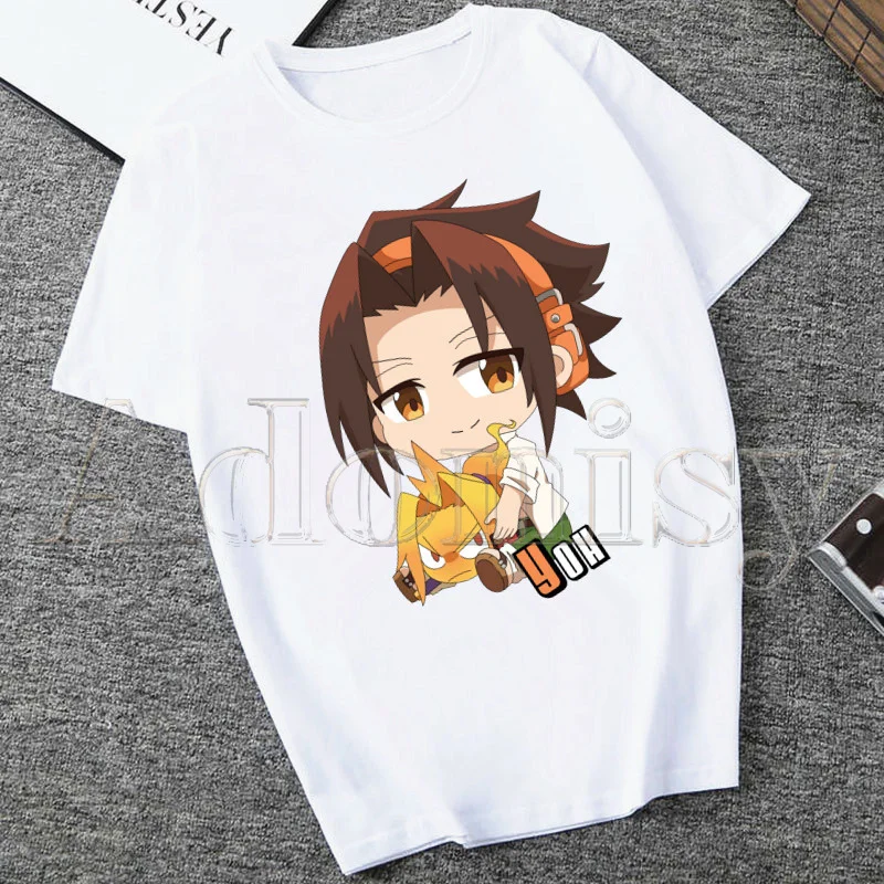 JAPAN Anime Shaman King Yoh Asakura Amidamaru Fashion Summer Tops T Shirt Women Tshirt New Tshirt Graphic Tee Cute Women T-shirt
JAPAN Anime Shaman King Yoh Asakura Amidamaru Fashion Summer Tops T Shirt Women Tshirt New Tshirt Graphic Tee Cute Women T-shirt