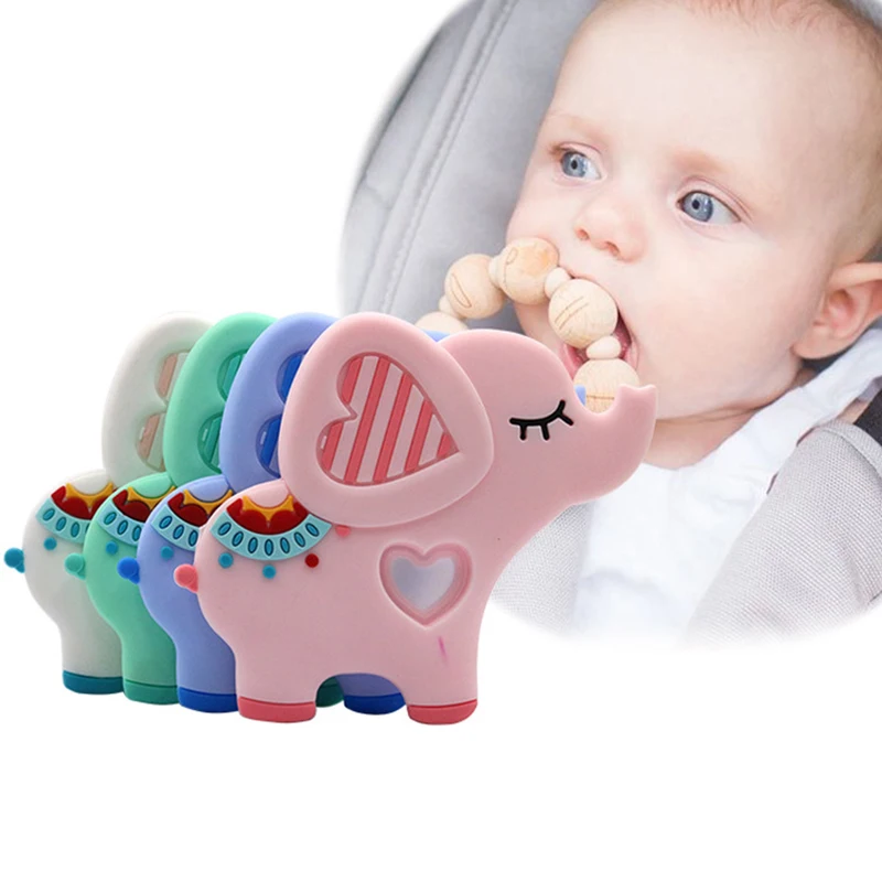 BPA Free Animal Silicone Teether Baby Teething Necklace Toy Elephant Food Grade Silicone Cartoon Nursing Tiny Rod Baby Oral Care
BPA Free Animal Silicone Teether Baby Teething Necklace Toy Elephant Food Grade Silicone Cartoon Nursing Tiny Rod Baby Oral Care