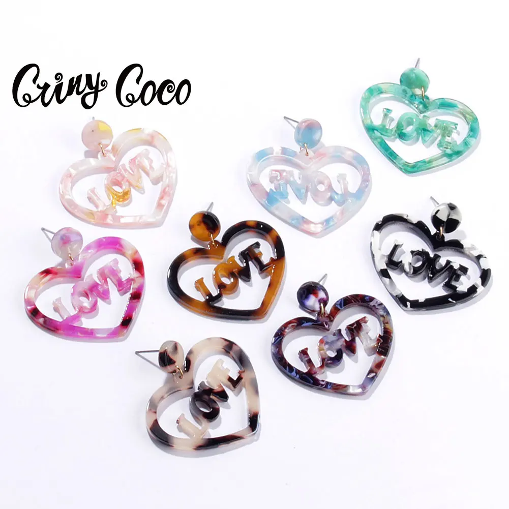 Cring Coco 2021 Heart-Shaped Love Acetic Acid Plate Earrings Designed Women Creative Simple New High Temperament Fashion Gifts
Cring Coco 2021 Heart-Shaped Love Acetic Acid Plate Earrings Designed Women Creative Simple New High Temperament Fashion Gifts
