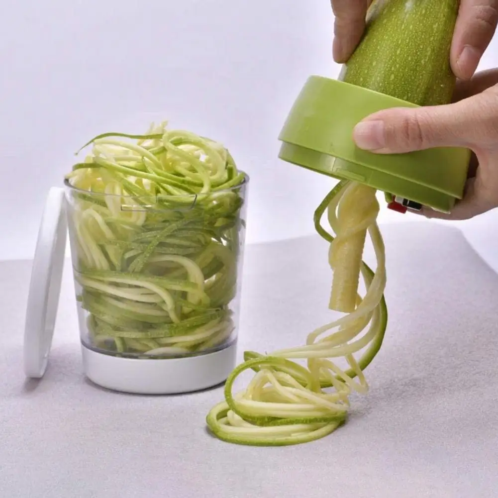 Switchable Fruit Slicer Adjustable Coiled Shredder Cucumber Grater Hand-Held Spiral Vegetable Shredder Kitchen Tool
Switchable Fruit Slicer Adjustable Coiled Shredder Cucumber Grater Hand-Held Spiral Vegetable Shredder Kitchen Tool