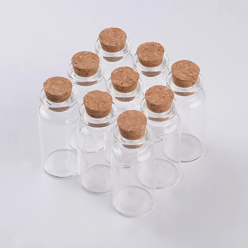 24x52x12.5mm 13ml Mini Glass Bottle with Corks Empty Transparent Tiny Bottles Wholesale Clear Jar Vials 100pcs 
24x52x12.5mm 13ml Mini Glass Bottle with Corks Empty Transparent Tiny Bottles Wholesale Clear Jar Vials 100pcs