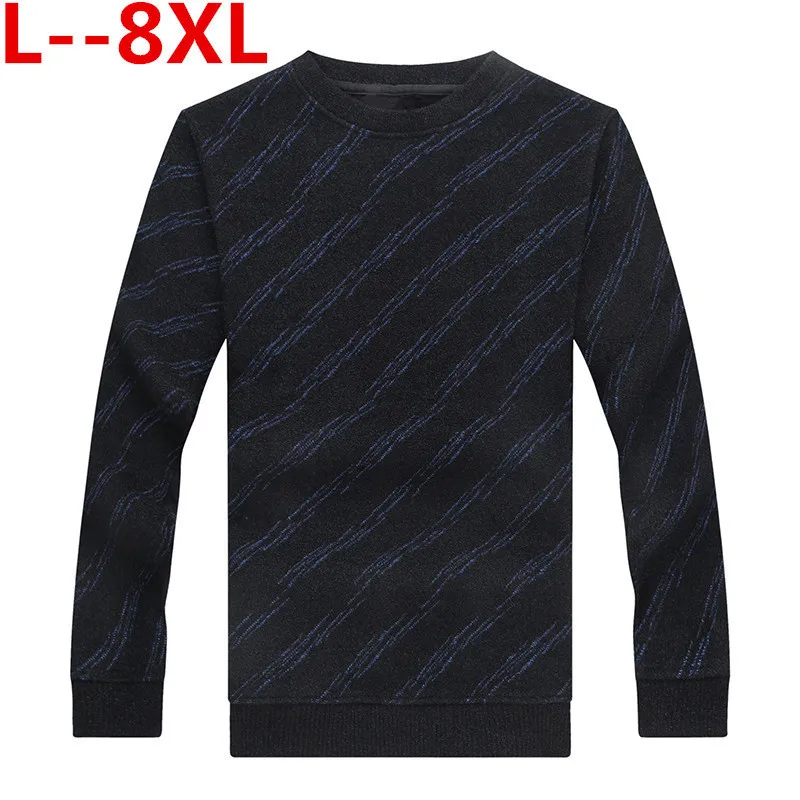 8XL 6XL 5XL Autumn Winter Fashion Brand Clothing Pullover Mens Sweaters O-Neck Solid Color Slim Fit 100% Cottn Sweaters For Men 
8XL 6XL 5XL Autumn Winter Fashion Brand Clothing Pullover Mens Sweaters O-Neck Solid Color Slim Fit 100% Cottn Sweaters For Men